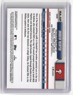 2026 Topps Chrome #RA-AP Andrew Painter Rookie Autographs Black Refractor #/10-2