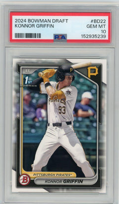 2024 Bowman Draft #BD-22 Konnor Griffin PSA 10-1