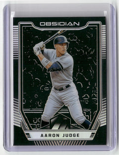 2019 Panini Chronicles #14 Aaron Judge Obsidian-1