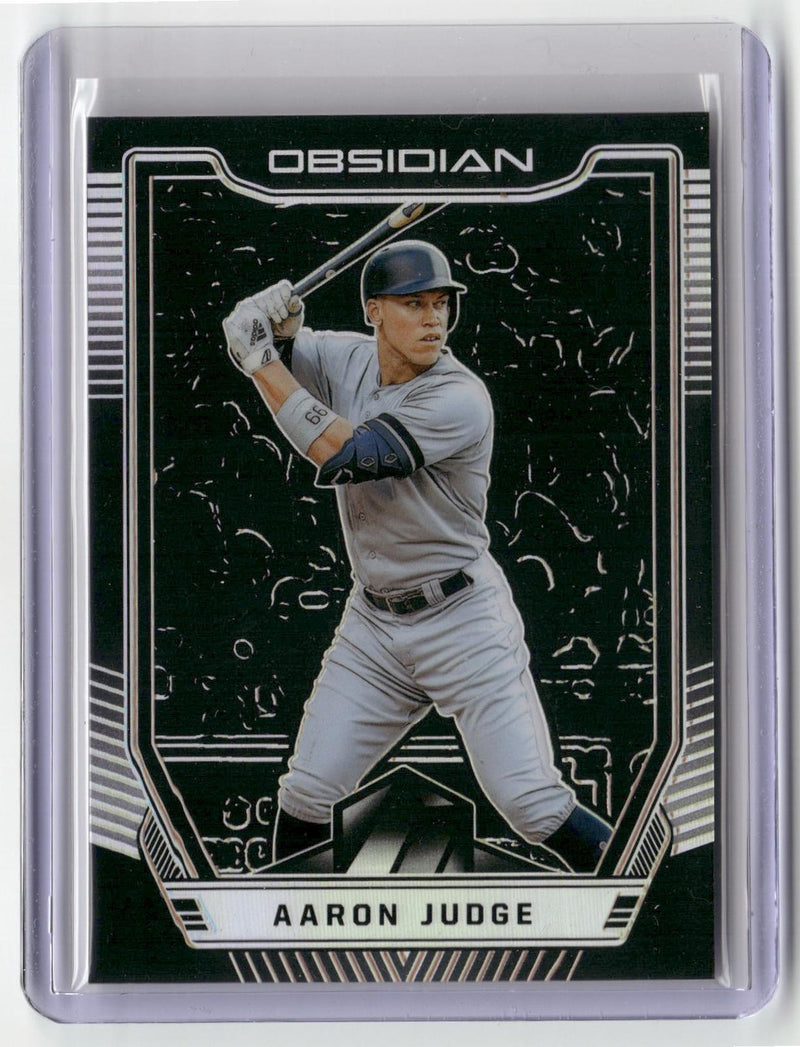 2019 Panini Chronicles #14 Aaron Judge Obsidian-1