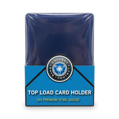 Top Load (Toploaders) Card Holders - 3x4 Premium 15 Mil Gauge (25 Pack) by CSP-1