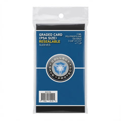 Graded Card (PSA Size) Resealable Sleeves (100 Pack) by CSP-1