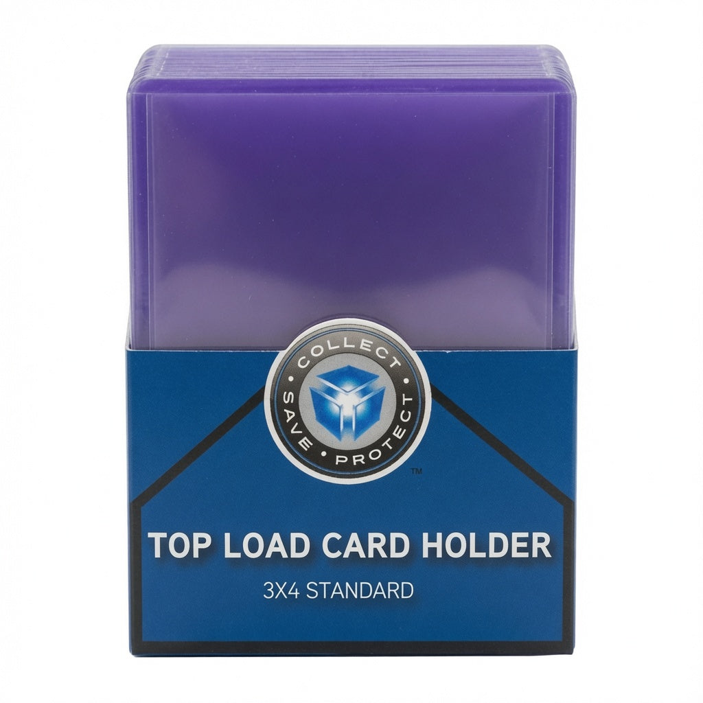Top Load (Toploaders) Card Holders - 3x4 Standard 12mil Gauge (25 Pack) by CSP-1